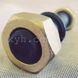 Шпилька колеса Богдан заднего ЕВРО левая в сборе